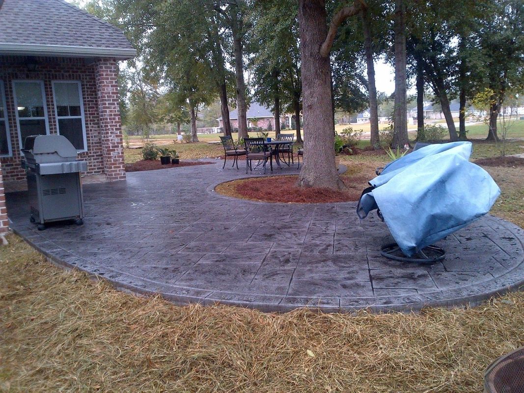 Stamped concrete by Decorative Concrete Designs