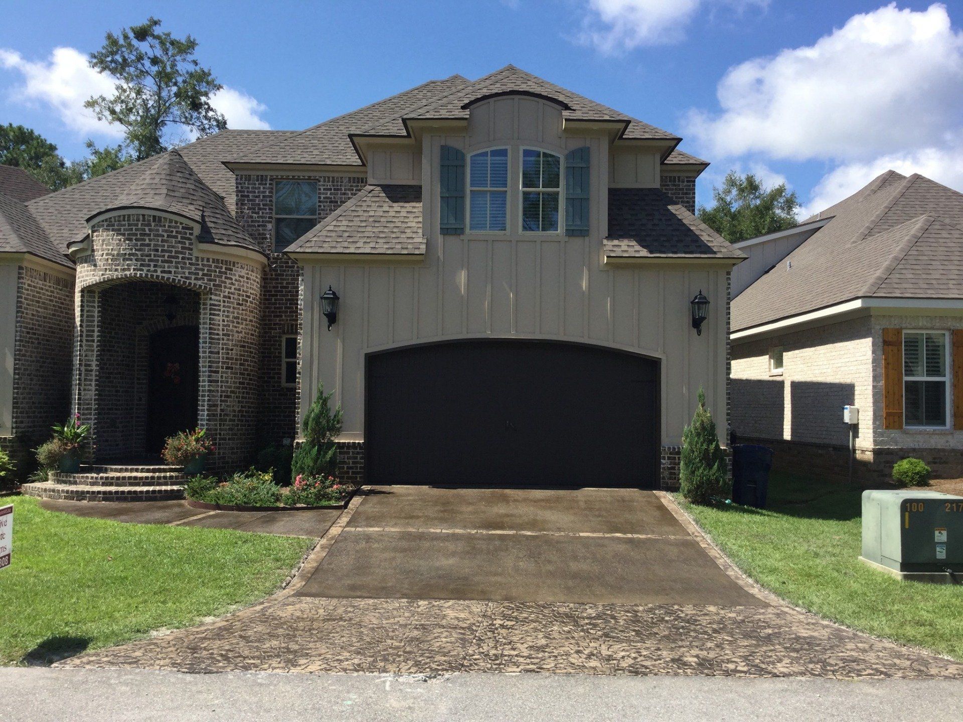 After: concrete surface finished by Decorative Concrete Designs