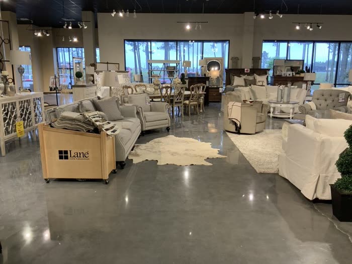 Polished concrete floor by Decorative Concrete Designs